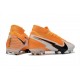 Nike Bota Mercurial Superfly 7 Elite DF FG Láser Naranja Negro Blanco