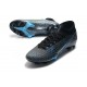 Nike Bota Mercurial Superfly 7 Elite DF FG Negro Azul