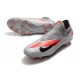 Tacos de Futbol Nike Phantom VSN 2 Elite DF FG -Gris Negro Rojo