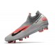 Tacos de Futbol Nike Phantom VSN 2 Elite DF FG -Gris Negro Rojo