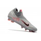 Tacos de Futbol Nike Phantom VSN 2 Elite DF FG -Gris Negro Rojo