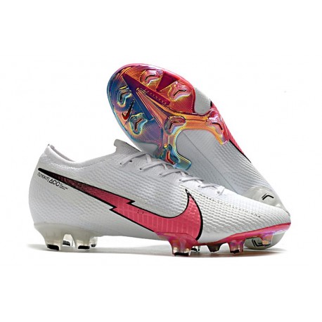 Zapatillas Nike Mercurial Vapor 13 Elite FG Blanco Rojo