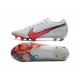 Zapatillas Nike Mercurial Vapor 13 Elite FG Blanco Rojo