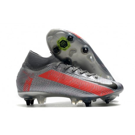 Nike Mercurial Superfly VII Elite SG-PRO AC Neighbourhood - Gris Plata