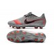 Nike Zapatos de Futbol Phantom VNM Elite FG -Gris Negro Rojo