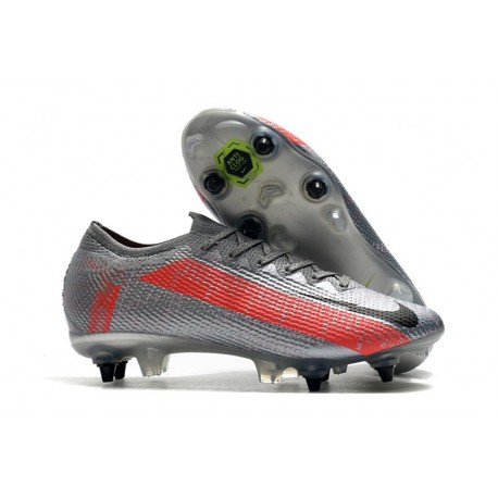 Nike Mercurial Vapor 13 Elite SG-Pro AC Neighbourhood - Gris Negro