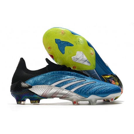 Zapatillas de Fútbol adidas Predator Archive FG - Azul Blanco Rojo