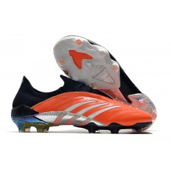 Zapatillas de Fútbol adidas Predator Archive FG - Naranja Negro Blanco