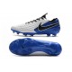 Zapatillas Nike Tiempo Legend VIII Elite FG - Blanco Azul Negro