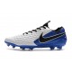 Zapatillas Nike Tiempo Legend VIII Elite FG - Blanco Azul Negro