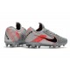 Zapatillas Nike Tiempo Legend VIII Elite FG - Gris Negro Rojo