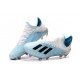 Botas de Fútbol adidas X 19.1 FG - Azul Blanco Negro