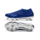 Botas de fútbol adidas Copa 20+ FG Azul Royal Plateado metalizado