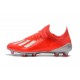 Botas de Fútbol adidas X 19.1 FG - Rojo Plata
