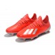 Botas de Fútbol adidas X 19.1 FG - Rojo Plata