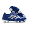 Botas de fútbol adidas Copa 20.1 FG Azul Royal Plateado metalizado