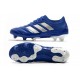 Botas de fútbol adidas Copa 20.1 FG Azul Royal Plateado metalizado