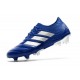 Botas de fútbol adidas Copa 20.1 FG Azul Royal Plateado metalizado