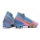 Nike Mercurial Superfly VII Elite FG Azul Rosa Oro