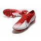 Zapatillas Nike Mercurial Vapor 13 Elite FG Rojo Blanco