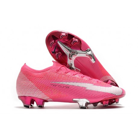 Nike Mercurial Vapor XIII 360 Elite FG x Mbappé Rosa Blanco Negro