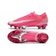 Nike Mercurial Vapor XIII 360 Elite FG x Mbappé Rosa Blanco Negro