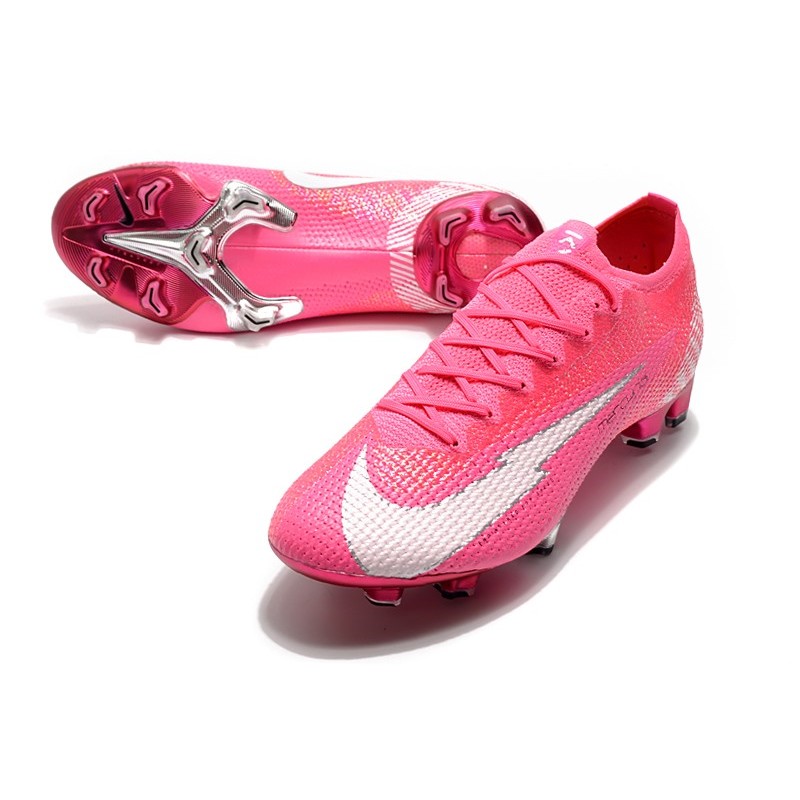 Nike Mercurial Vapor XIII 360 Elite FG x Mbappé Rosa Blanco Negro
