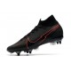 Nike Mercurial Superfly VII Elite SG-PRO AC Negro Rojo