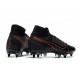 Nike Mercurial Superfly VII Elite SG-PRO AC Negro Rojo