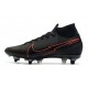 Nike Mercurial Superfly VII Elite SG-PRO AC Negro Rojo