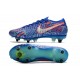 Nike Mercurial Vapor 13 Elite SG-Pro AC Sancho Azul Blanco Verde Negro