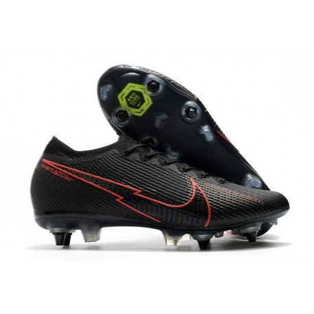 Nike Mercurial Vapor 13 Elite SG-Pro AC Negro Rojo