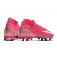 Nike Mercurial Superfly VII Elite AG PRO x Mbappé Rosa Blanco Negro