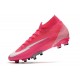 Nike Mercurial Superfly VII Elite AG PRO x Mbappé Rosa Blanco Negro