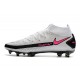 Zapatillas Nike Phantom GT Elite Dynamic Fit FG Blanco Rosa Negro