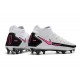 Zapatillas Nike Phantom GT Elite Dynamic Fit FG Blanco Rosa Negro