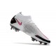 Zapatillas Nike Phantom GT Elite Dynamic Fit FG Blanco Rosa Negro