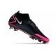 Nike Phantom GT Elite Dynamic Fit FG Negro Plateado Explosión Rosa