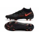 Zapatillas Nike Phantom GT Elite Dynamic Fit FG Negro Rojo Chile Gris