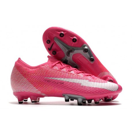 Nike Mercurial Vapor 13 Elite AG-PRO x Mbappé Explosión Rosa Blanco