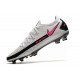 Bota de Futbol Nike Phantom GT Elite FG - Blanco Rosa Negro