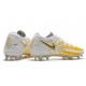 Bota de Futbol Nike Phantom GT Elite FG - Blanco Oro