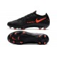 Bota de Futbol NBota de Futbol Nike Phantom GT Elite FG - Negro Rojo Chile Grisike Phantom GT Elite FG -