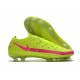 Bota de Futbol Nike Phantom GT Elite FG - Amarillo Rosa