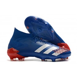 Botas de Fútbol adidas Predator Mutator 20.1 FG Azul Blanco Rojo