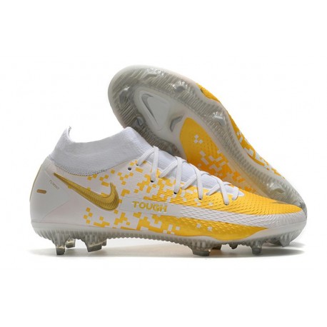 Nike Botas Nuevo Phantom GT Elite DF FG - Oro Blanco