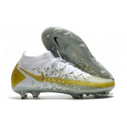 Zapatillas Nike Phantom GT Elite Dynamic Fit FG Blanco Oro