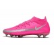 Nike Botas Nuevo Phantom GT Elite DF FG - Rosa Plata