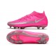 Nike Botas Nuevo Phantom GT Elite DF FG - Rosa Plata