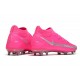 Nike Botas Nuevo Phantom GT Elite DF FG - Rosa Plata